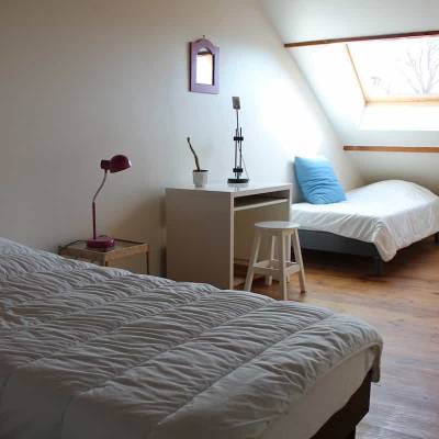 Borieta Farmhouse Southern French Alps - Fenata - twin bedroom.jpg
